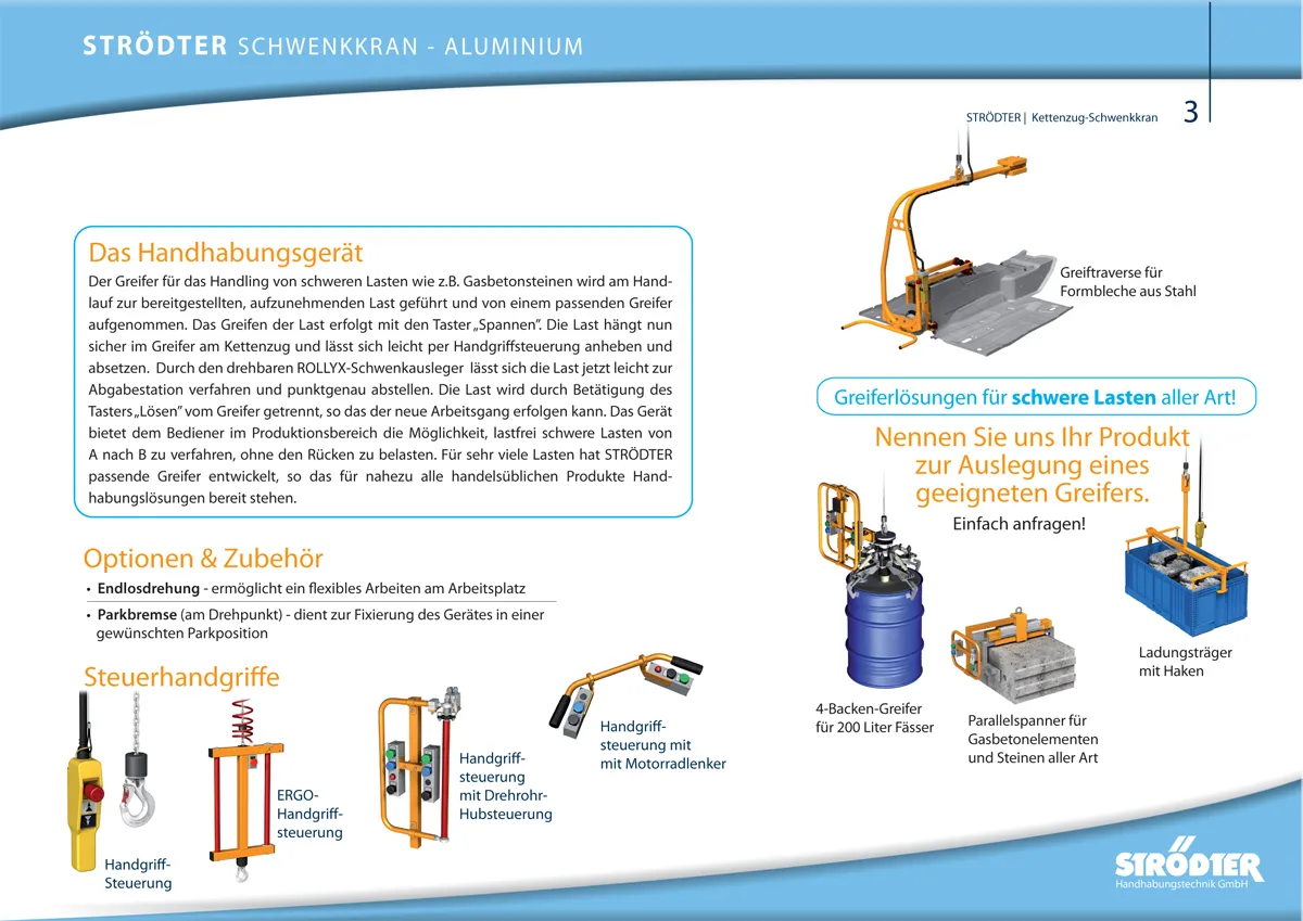 Kettenzug - Schwenkkran-S3