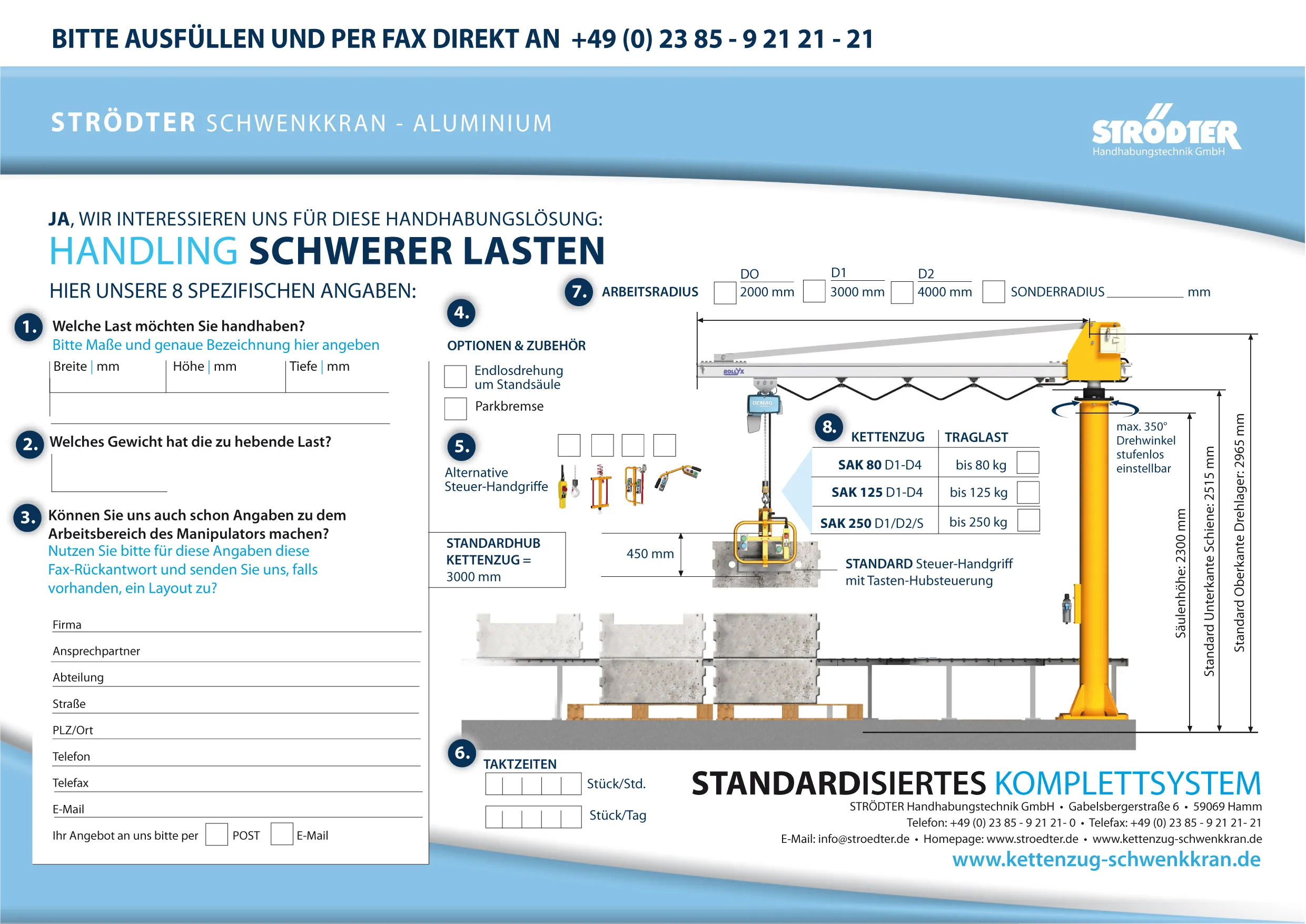 Kettenzug - Schwenkkran-S5